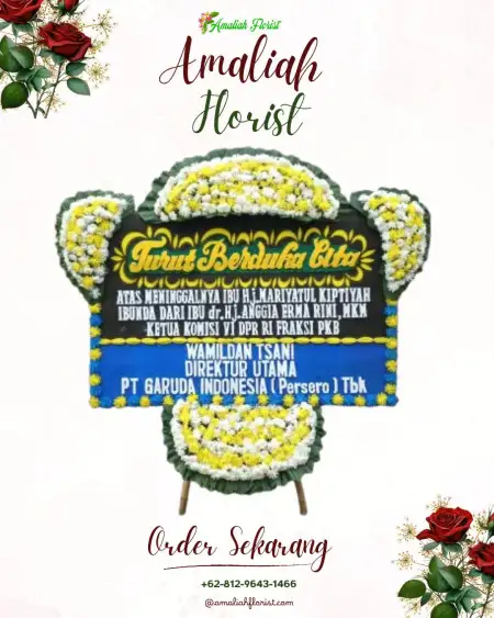 Papan Bunga Duka Srihardono